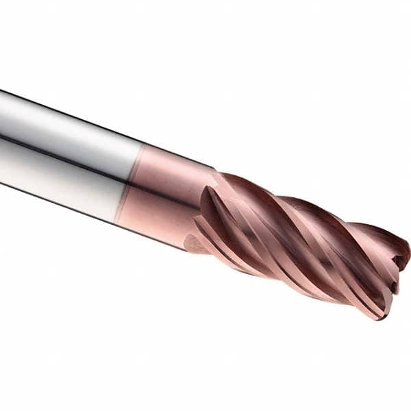 SGS - 5/16" Diam 5 Flute Solid Carbide 0.015" Corner Radius End Mill - USA Tool & Supply