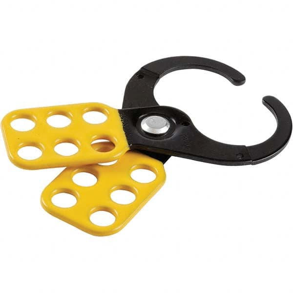 Brady - Lockout Hasps Hasp Type: Scissor-Action Jaw Type: Single Jaw - USA Tool & Supply