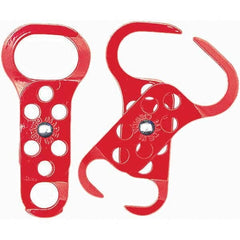 Brady - Lockout Hasps Hasp Type: Scissor-Action Jaw Type: Double Jaw - USA Tool & Supply