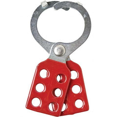 Brady - Lockout Hasps Hasp Type: Scissor-Action Jaw Type: Single Jaw - USA Tool & Supply