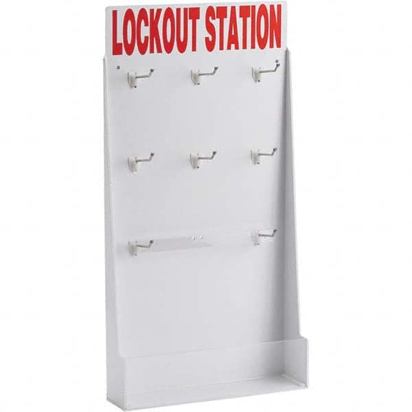 Brady - Empty Polystyrene Lockout Device Station - USA Tool & Supply