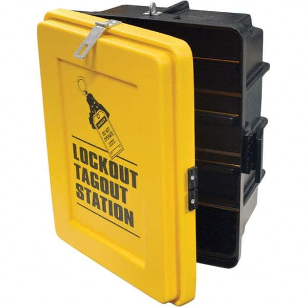 Brady - Empty Plastic Lockout Cabinet - USA Tool & Supply