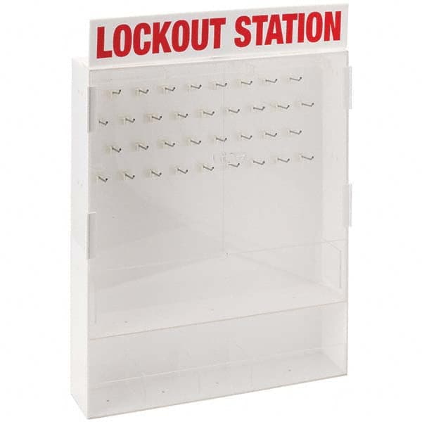 Brady - Empty Polystyrene Lockout Device Station - USA Tool & Supply