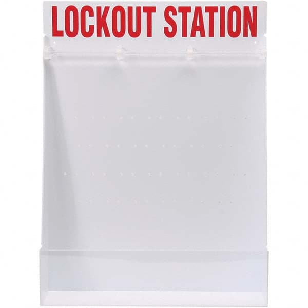 Brady - Empty Polystyrene Lockout Device & Tag Station - USA Tool & Supply