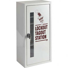 Brady - Empty Steel Lockout Device & Tag Station - USA Tool & Supply