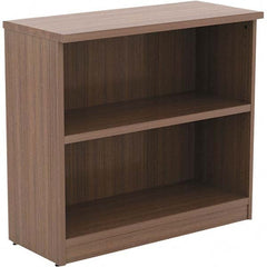 ALERA - Bookcases Height (Inch): 29-1/2 Color: Walnut - USA Tool & Supply