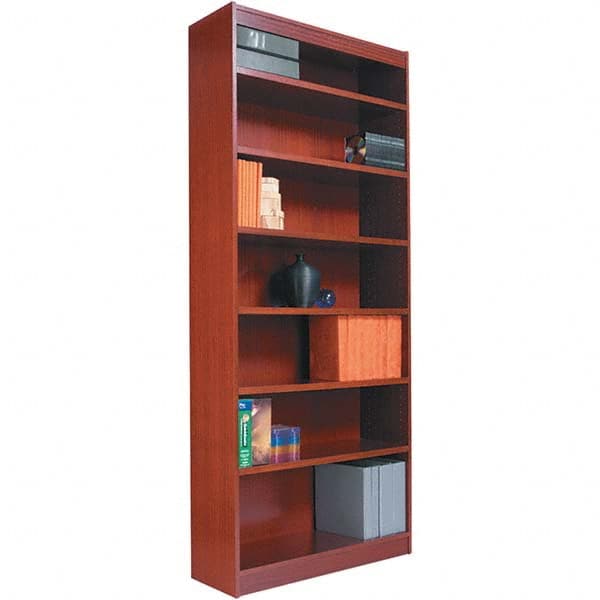 ALERA - Bookcases Height (Inch): 72 Color: Medium Cherry - USA Tool & Supply