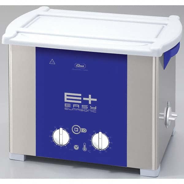 Elma - 2.5 Gal Bench Top Water-Based Ultrasonic Cleaner - USA Tool & Supply