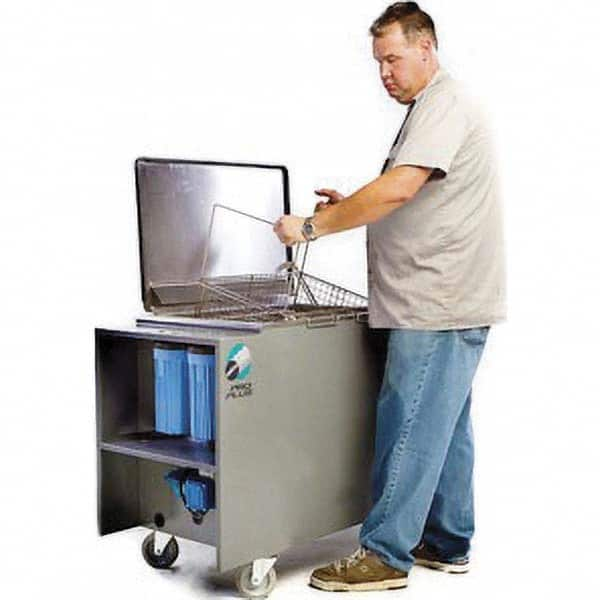 Shiraclean - 33 Gal Free Standing Water-Based Ultrasonic Cleaner - USA Tool & Supply