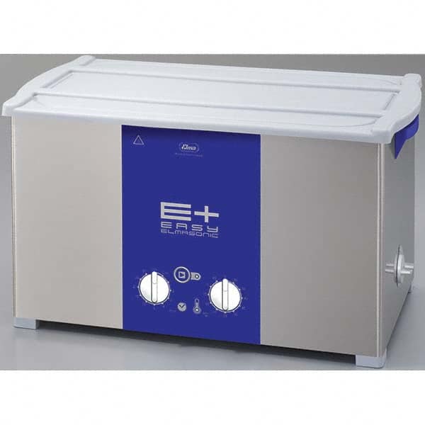 Elma - 7.5 Gal Bench Top Water-Based Ultrasonic Cleaner - USA Tool & Supply