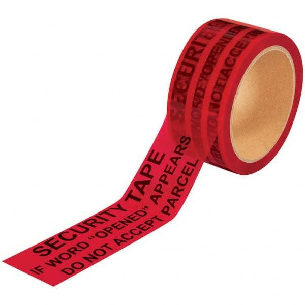 Tape Logic - 2" x 60 Yd Red Hot Melt Adhesive Packaging Tape - USA Tool & Supply