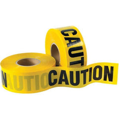 Value Collection - Barricade & Flagging Tape Tape Type: Barricade Legend: CAUTION - USA Tool & Supply