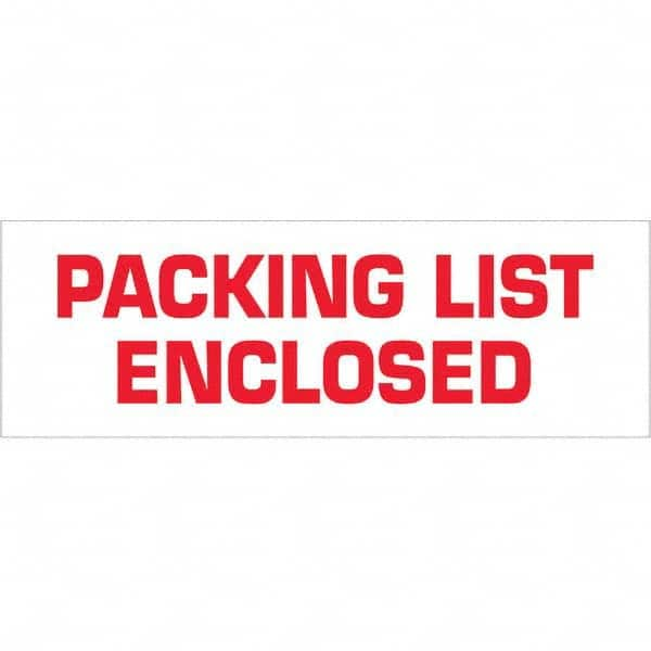 Tape Logic - Shipping & DOT Labels Message Type: Shipping Label Legend: Packing List Enclosed - USA Tool & Supply