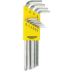 10PC BALL END L-WRENCH SET - USA Tool & Supply