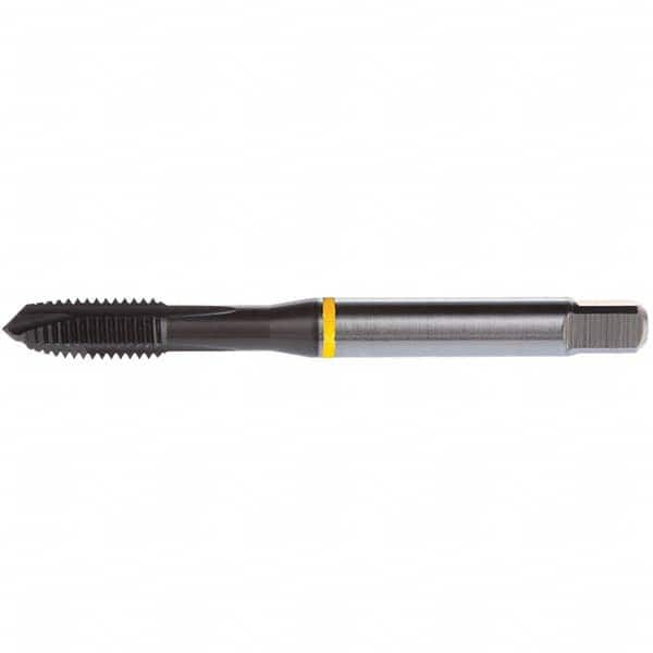 DORMER - 5/8-18 UNF 2B 3 Flute TiAlN Top Finish PM Cobalt Spiral Point Tap - USA Tool & Supply