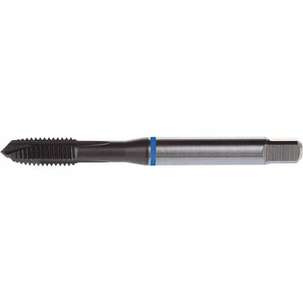 DORMER - 1-12 UNF 2B/3B 4 Flute TiAlN/WC/C Finish PM Cobalt Spiral Point Tap - USA Tool & Supply