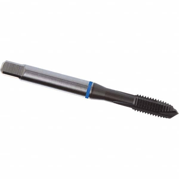 DORMER - #10-24 UNC 2B/3B 3 Flute TiAlN/WC/C Finish PM Cobalt Spiral Point Tap - USA Tool & Supply