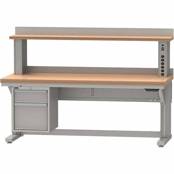LISTA - Stationary Workstations Type: Work Bench Load Capacity (Lb.): 1,000 - USA Tool & Supply