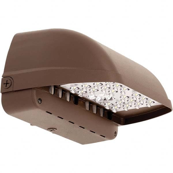 Hubbell Lighting - Wall Pack Light Fixtures Lamp Type: LED Wattage: 43 - USA Tool & Supply