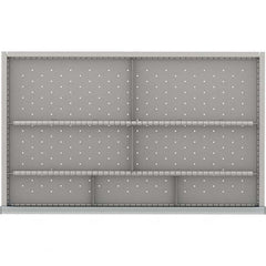 LISTA - 7-Compartment Drawer Divider Layout for 3.15" High Drawers - USA Tool & Supply