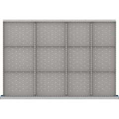 LISTA - 12-Compartment Drawer Divider Layout for 3.15" High Drawers - USA Tool & Supply
