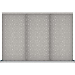 LISTA - 3-Compartment Drawer Divider Layout for 3.15" High Drawers - USA Tool & Supply