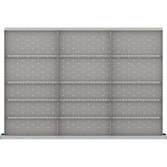LISTA - 15-Compartment Drawer Divider Layout for 3.15" High Drawers - USA Tool & Supply