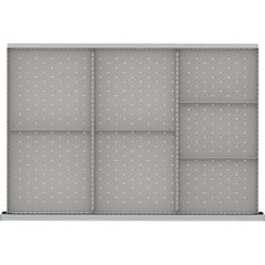LISTA - 7-Compartment Drawer Divider Layout for 3.15" High Drawers - USA Tool & Supply
