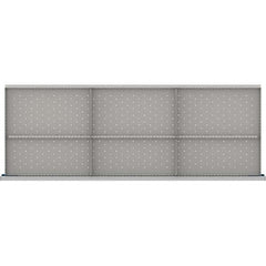 LISTA - 6-Compartment Drawer Divider Layout for 3.15" High Drawers - USA Tool & Supply