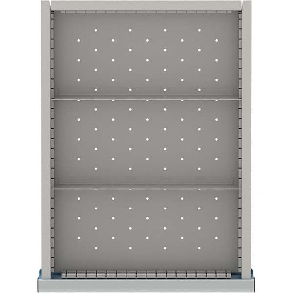 LISTA - 3-Compartment Drawer Divider Layout for 3.15" High Drawers - USA Tool & Supply