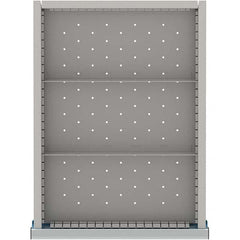 LISTA - 3-Compartment Drawer Divider Layout for 3.15" High Drawers - USA Tool & Supply