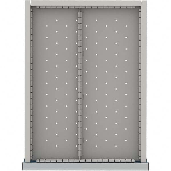 LISTA - 2-Compartment Drawer Divider Layout for 3.15" High Drawers - USA Tool & Supply