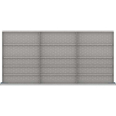 LISTA - 15-Compartment Drawer Divider Layout for 3.15" High Drawers - USA Tool & Supply