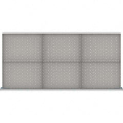 LISTA - 6-Compartment Drawer Divider Layout for 3.15" High Drawers - USA Tool & Supply