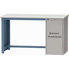 LISTA - Stationary Work Benches, Tables Type: Workstation Top Material: Plastic Laminate - USA Tool & Supply