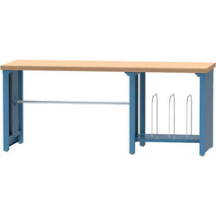 LISTA - Stationary Work Benches, Tables Type: Packaging Table Top Material: Butcher Block - USA Tool & Supply
