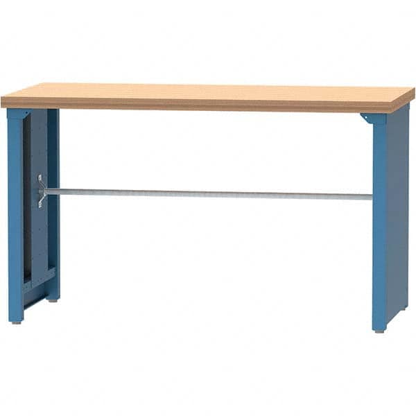 LISTA - Stationary Work Benches, Tables Type: Packaging Table Top Material: Butcher Block - USA Tool & Supply