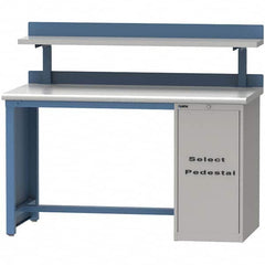 LISTA - Stationary Work Benches, Tables Type: Workstation Top Material: Plastic Laminate - USA Tool & Supply