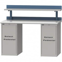 LISTA - Stationary Work Benches, Tables Type: Workstation Top Material: Plastic Laminate - USA Tool & Supply