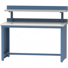 LISTA - Stationary Work Benches, Tables Type: Workstation Top Material: Plastic Laminate - USA Tool & Supply