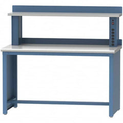 LISTA - Stationary Work Benches, Tables Type: Workstation Top Material: Plastic Laminate - USA Tool & Supply