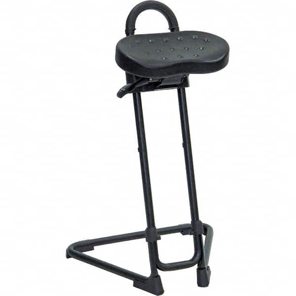 LISTA - Stationary Stools Type: Adjustable Height Stool Base Type: Swivel - USA Tool & Supply