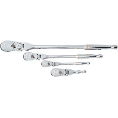 GEARWRENCH - Ratchets Tool Type: Ratchet Set Head Shape: Pear - USA Tool & Supply