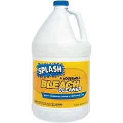 Splash - Case of 6 (1) Gal Bottles Bleach - USA Tool & Supply