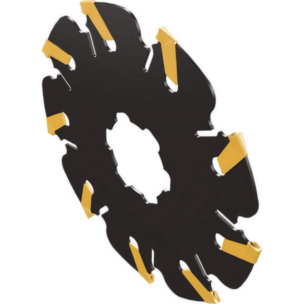 Iscar - Indexable Slotting Cutters Connection Type: Arbor Cutting Width (Decimal Inch): 0.0310 - USA Tool & Supply