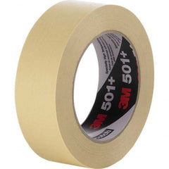 3M - 12" Wide x 60 Yd Long x 7.3 mil Tan Crepe Paper Masking Tape - USA Tool & Supply