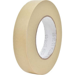 3M - 1/4" Wide x 60 Yd Long x 7.3 mil Tan Crepe Paper Masking Tape - USA Tool & Supply