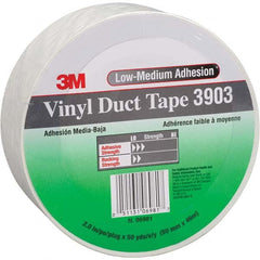 3M - 50 Yd x 49" x 6.5 mil Yellow Vinyl Duct Tape - USA Tool & Supply