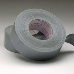 3M - 55m x 48mm x 9 mil Gray Polyethylene Cloth Duct Tape - USA Tool & Supply