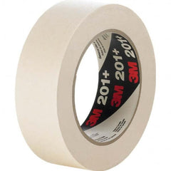 3M - 48mm Wide x 55 m x 4.4 mil Tan Crepe Paper Masking Tape - USA Tool & Supply